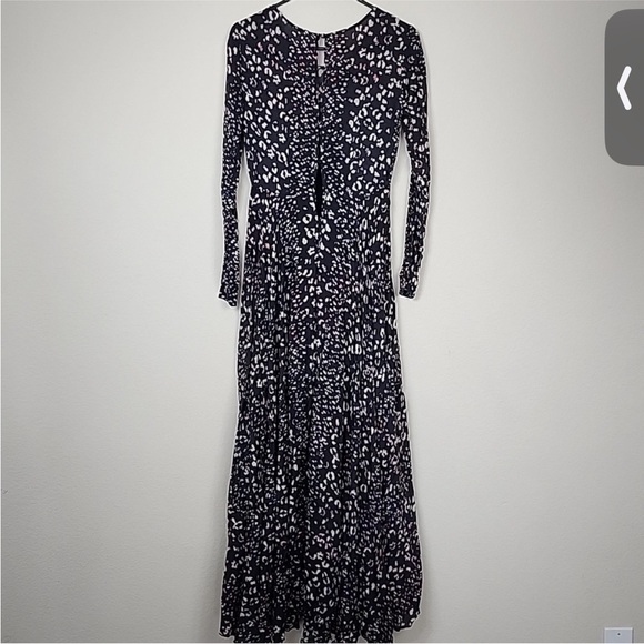 Free People Boho Long Sleeve Maxi Dress - Picture 6 of 8